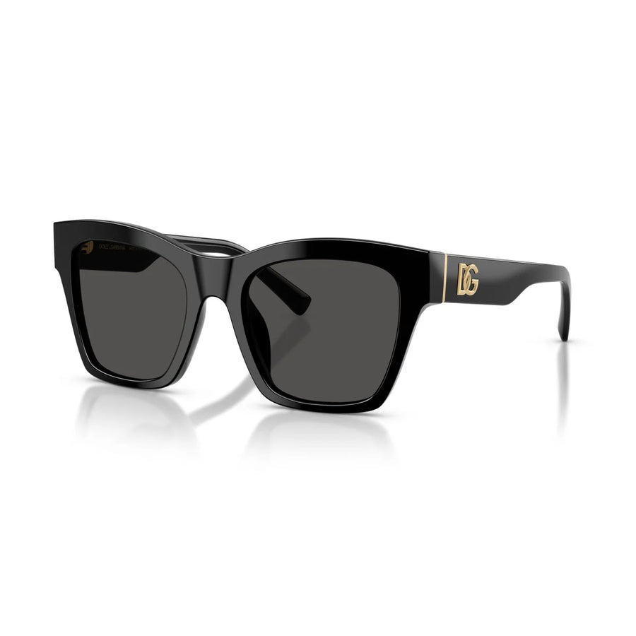 DOLCE & GABBANA 4512 501/87 - Black Cateye Sunglasses for Women