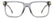 CARRERA CARRERA 386 KB7 - Grey Rectangle Eyeglasses for Men