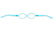NANO CLIPPING 3140842 - Green / Turq Round Eyeglasses for Kids