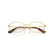 VOGUE 4341 280 - Gold Geometric Eyeglasses for Women