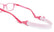 NANO CAMPER & CLIP 622244SC - Pink Wayfarer Eyeglasses for Kids