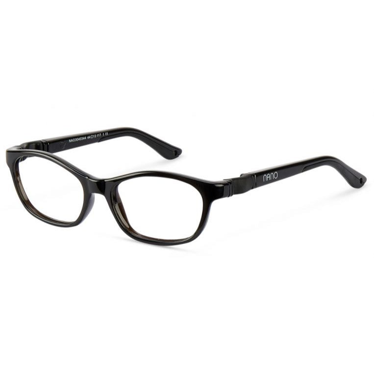 NANO CAMPER 3040344 - Black Wayfarer Eyeglasses for Kids