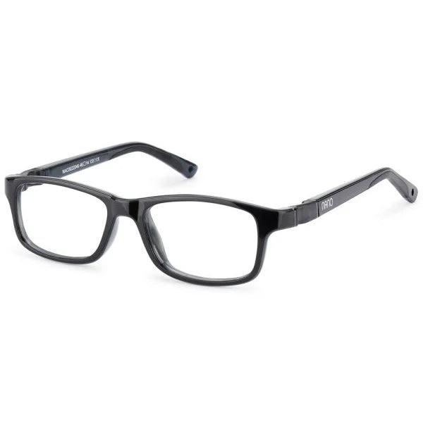 NANO CREW 3022046 - Black Rectangle Eyeglasses for Kids