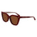 CALVIN KLEIN 24550 MAG-SET+CLIP 605 - Red Cateye Eyeglasses for Women