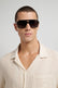 CARRERA CARRERA 377/S 807 - Black Rectangle Sunglasses for Men