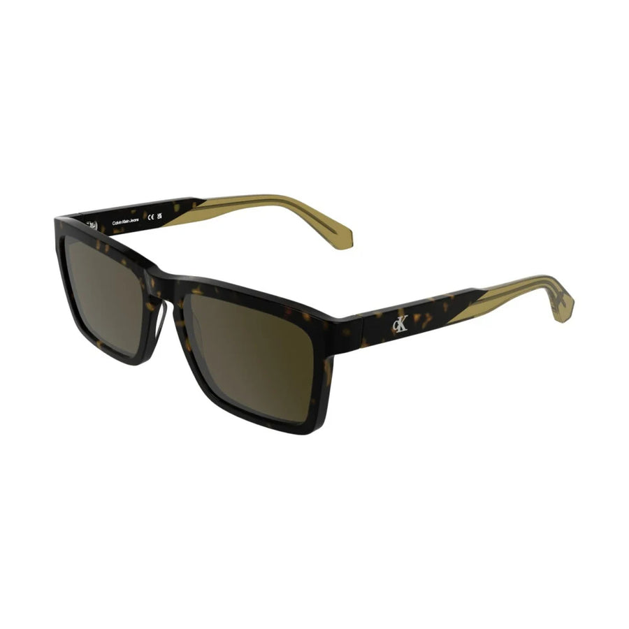 CALVIN KLEIN JEANS 25617S 242 - Brown / Torto Rectangle Sunglasses for Men
