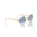 RAY BAN 3565 92023F - Gold Round Sunglasses for Men