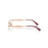 VOGUE 4343 5152 - Gold Oval Eyeglasses for Women