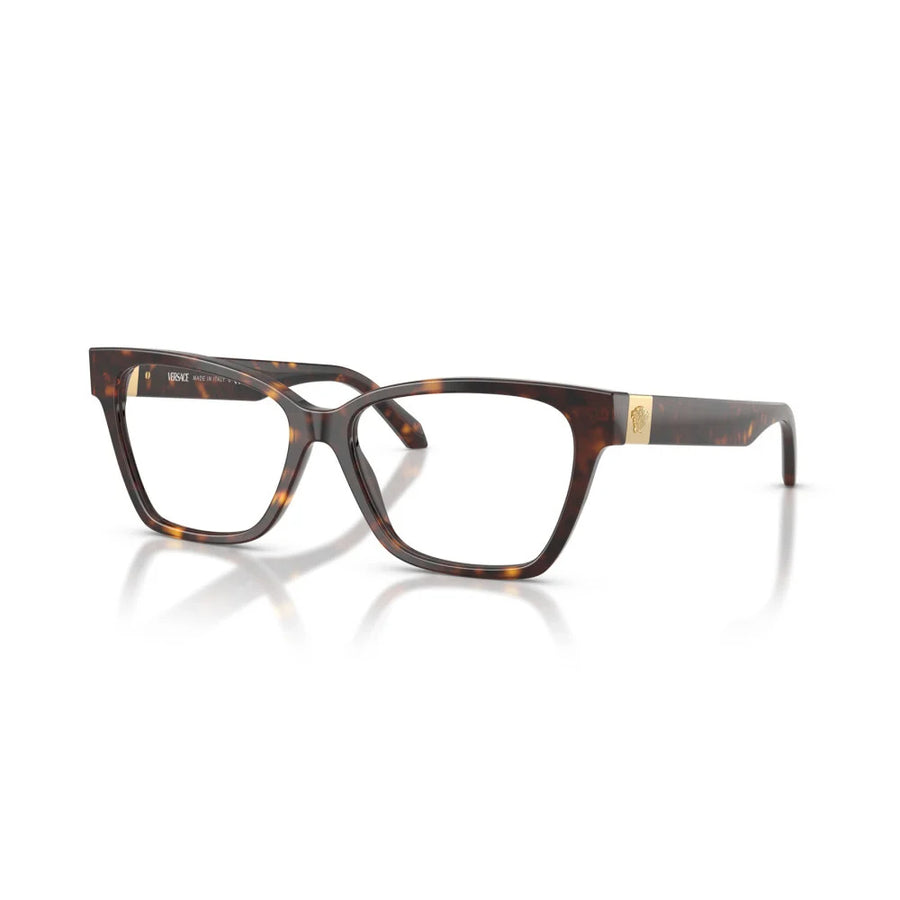 VERSACE 3382 108 - Brown / Torto Cateye Eyeglasses for Women