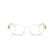 MIU MIU 03WV 15Z1O1 - Transparent Cateye Eyeglasses for Women