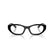MIU MIU 03WV 16K1O1 - Black Cateye Eyeglasses for Women
