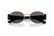 RAY BAN 3770 003/B1 - Silver Oval Sunglasses for Men