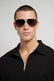 CARRERA CARRERA 1087/S RHL - Black Aviator Sunglasses for Men