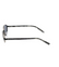 DKNY 118S 001 - Black Oval Sunglasses for Women