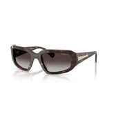 VOGUE 5688SB W6568G - Brown / Torto Rectangle Sunglasses for Women