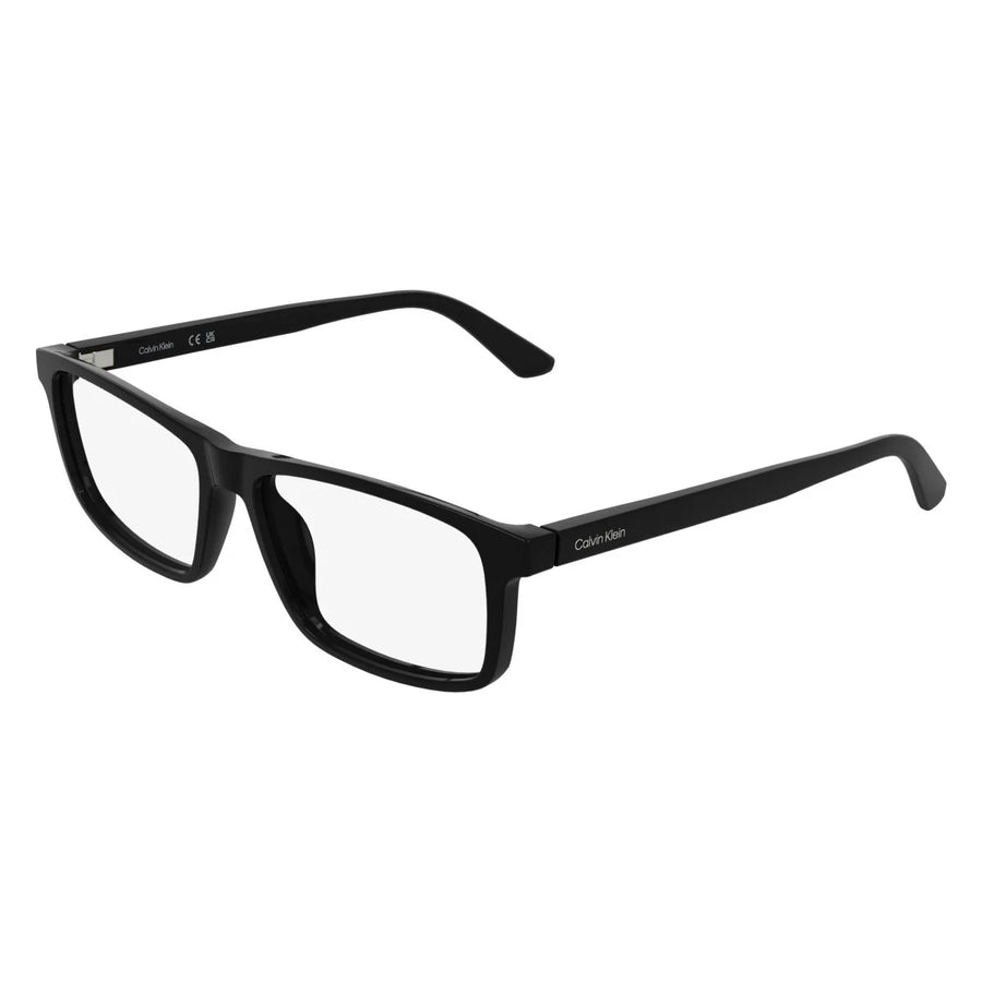 CALVIN KLEIN 25546 001 - Black Rectangle Eyeglasses for Men