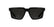CALVIN KLEIN JEANS 25621S 001 - Black Rectangle Sunglasses for Men