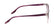 NIKE 5054 N 503 - Purple Rectangle Eyeglasses for Kids