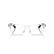 RAY BAN 7025 5943 - Transparent Rectangle Eyeglasses for Men