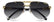 CARRERA CARRERA 1087/S RHL - Black Aviator Sunglasses for Men