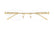 CARTIER CT0565 001 - Gold Cateye Eyeglasses for Women