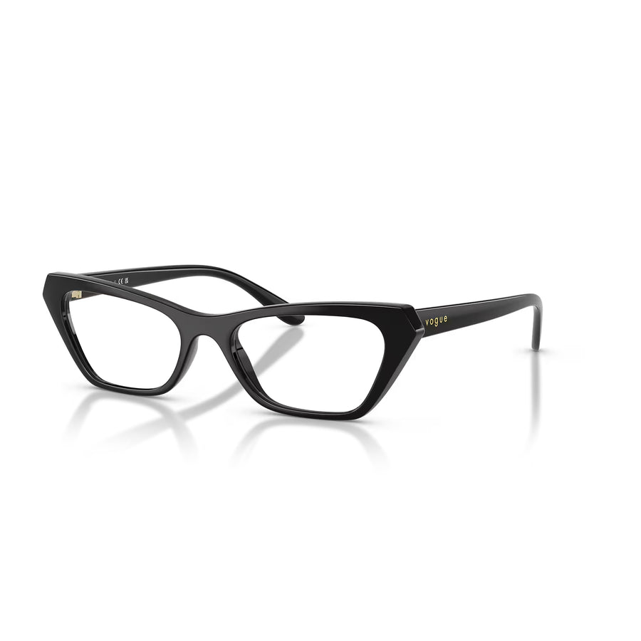 VOGUE 5670 W44 - Black Cateye Eyeglasses for Women