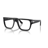 PERSOL 3348V 95 - Black Square Eyeglasses for Men