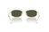 RAY BAN 3832 001/31 - Gold Oval Sunglasses for Men