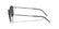 GIORGIO ARMANI 6168 300187 - Black Square Sunglasses for Men