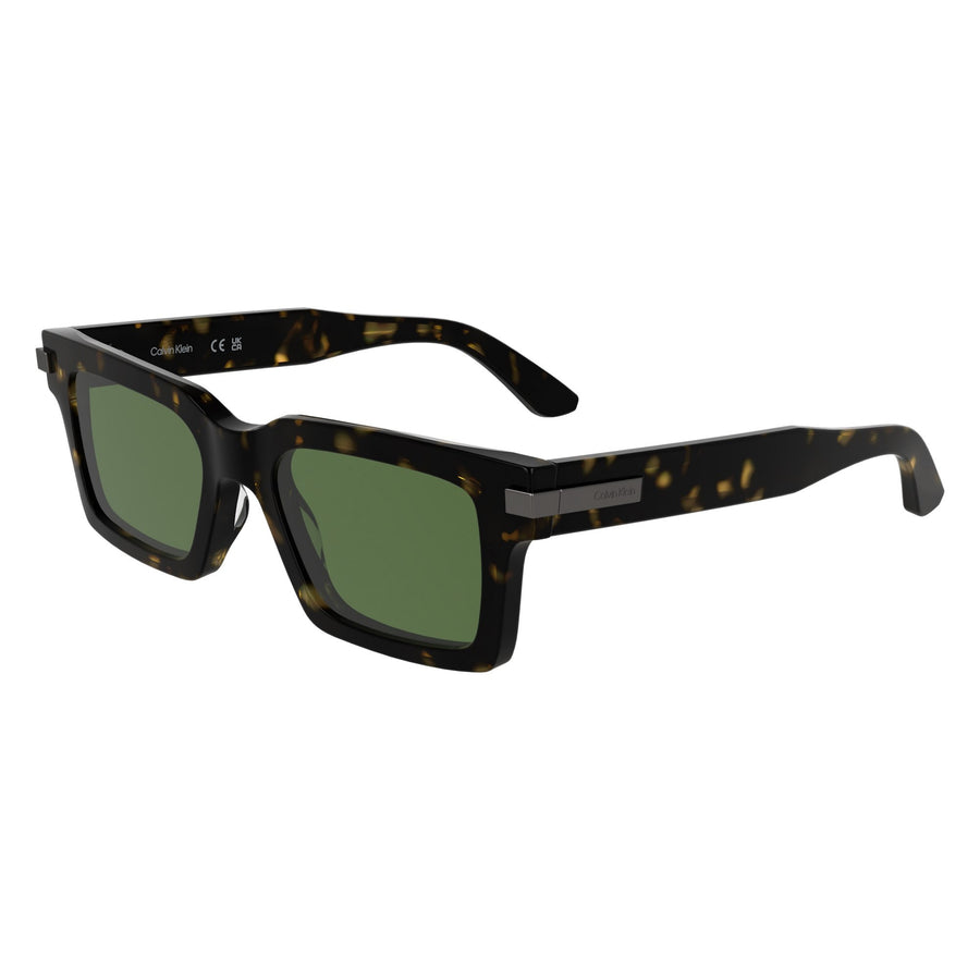 CALVIN KLEIN 25503S 235 - Brown / Torto Rectangle Sunglasses for Men