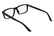 CALVIN KLEIN 25546 001 - Black Rectangle Eyeglasses for Men