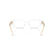 MIU MIU 03WV 15Z1O1 - Transparent Cateye Eyeglasses for Women