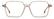 CARRERA CARRERA 3092 FWM - Brown Square Eyeglasses for Women