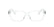 ARMANI EXCHANGE 3130U 8235 - Transparent Rectangle Eyeglasses for Men