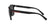 ARMANI EXCHANGE 4080S 80786G - Black Square Sunglasses for Men