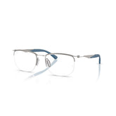 RAY BAN 7552 3210 - Gunmetal Square Eyeglasses for Men