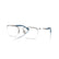 RAY BAN 7552 3210 - Gunmetal Square Eyeglasses for Men