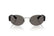 RAY BAN 3770 003/B1 - Silver Oval Sunglasses for Men
