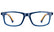 NANO SLEEK CREW 3101044 - Blue / Navy Rectangle Eyeglasses for Kids