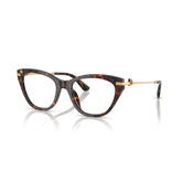 DOLCE & GABBANA 3428 502 - Brown / Torto Cateye Eyeglasses for Women
