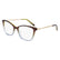 DKNY 7010 343 - Blue Brown Cateye Eyeglasses for Women