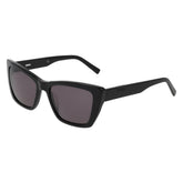 DKNY 554S 001 - Black Cateye Sunglasses for Women