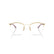 RAY BAN 7553 3218 - Gold Round Eyeglasses for Men