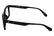 CALVIN KLEIN JEANS 26612 001 - Black Rectangle Eyeglasses for Men
