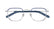 MONT BLANC 389 004 - Silver Square Eyeglasses for Men
