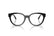 VERSACE 3384 GB1 - Black Round Eyeglasses for Women