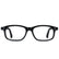 NANO ARCADE & CLIP 3011148SC - Black Rectangle Eyeglasses for Kids