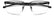 CARRERA CARRERA 8932/G 807 - Black Rectangle Eyeglasses for Men