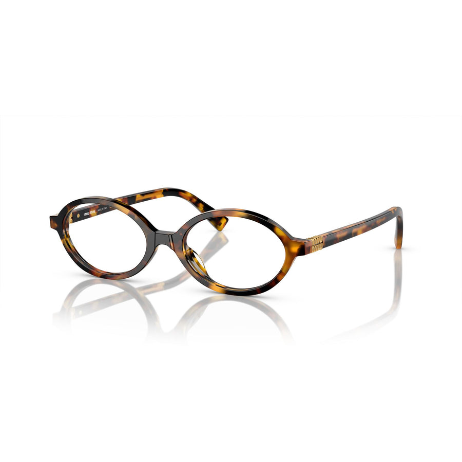 MIU MIU 01XV VAU1O1 - Brown / Torto Oval Eyeglasses for Women