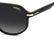 CARRERA CARRERA 375/S 807 - Black Rectangle Sunglasses for Men